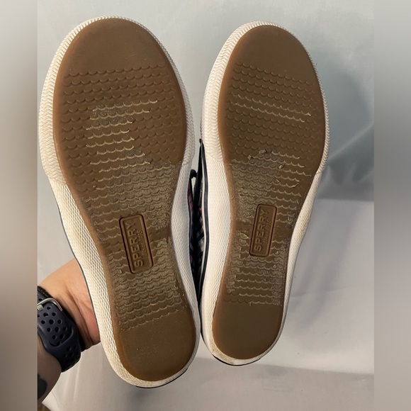 Girl’s TOP-SIDER SPERRY boat shoes • LOUNGE AWAY JR PLAID size 2‎ - Picture 4 of 8